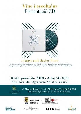 Foto Presentació nou CD de l'Agrupació Artística Musical de Dénia