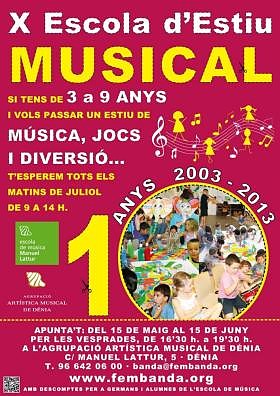 Foto X Escola d'Estiu Musical