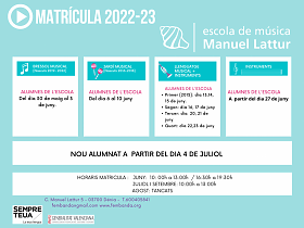 Matrícula Escola 2022-23